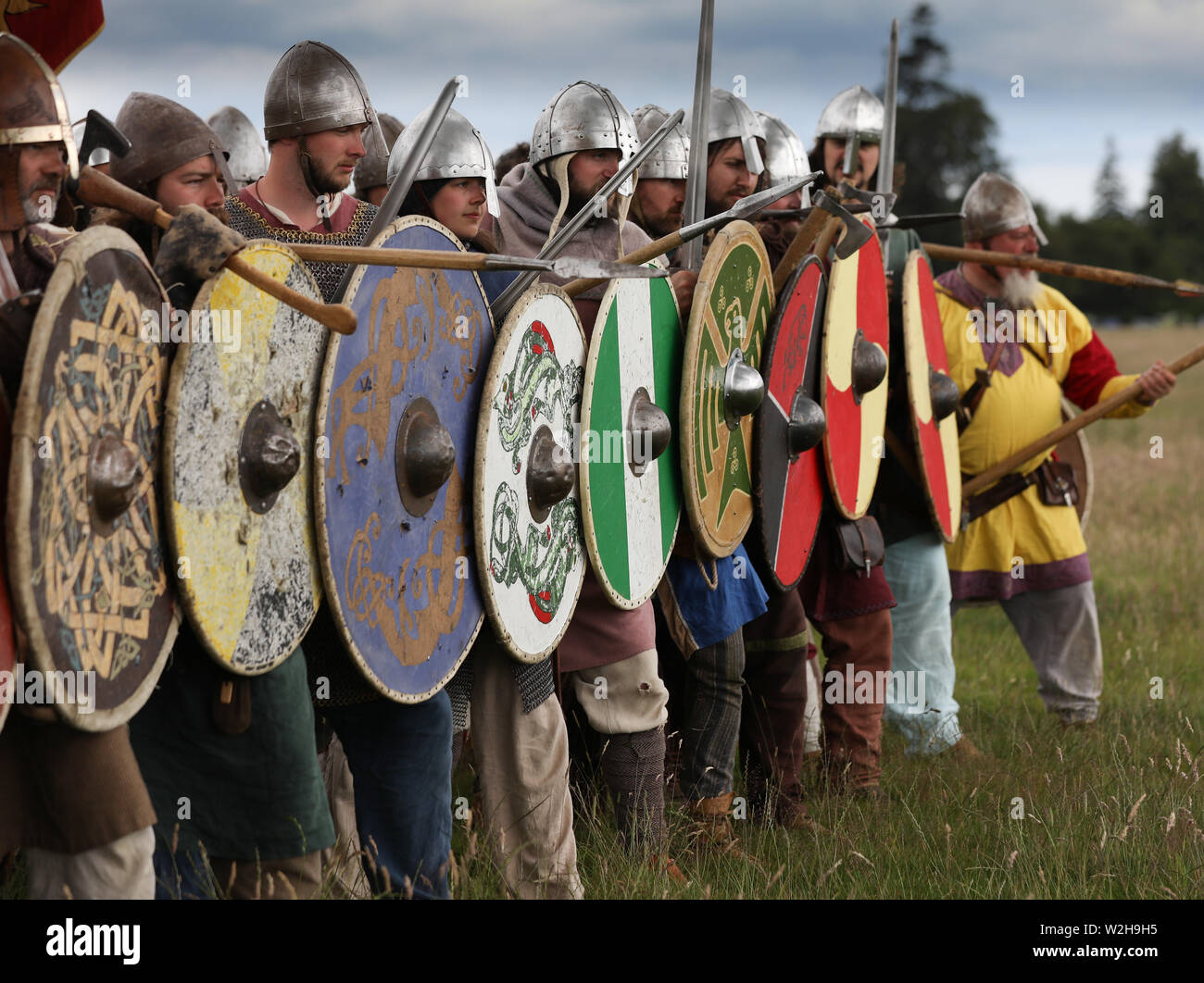 Anglo Saxon Shield Wall