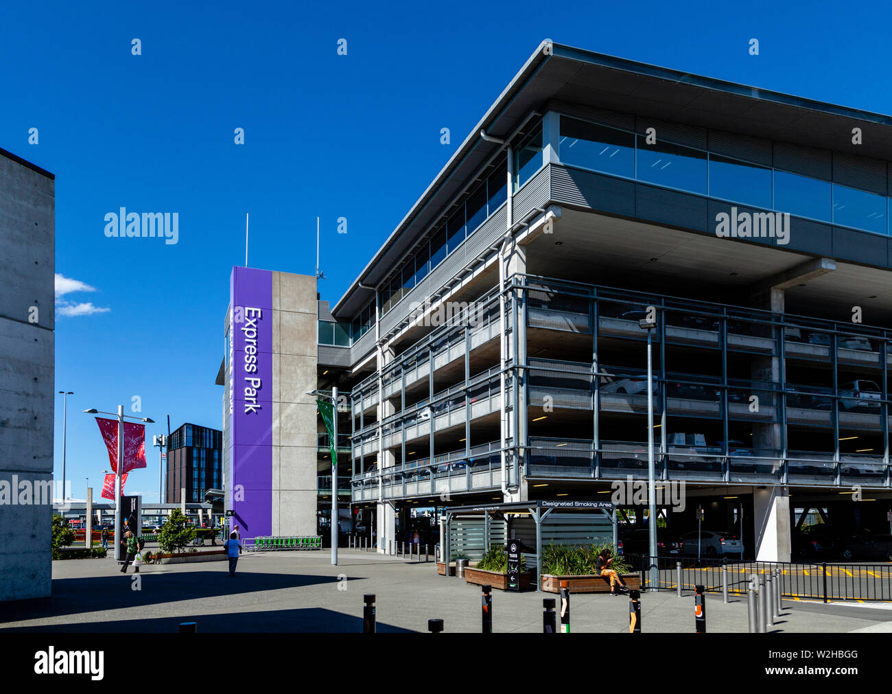 Multi Storey Car Park, Christchurch Airport, South Island, New Zealand