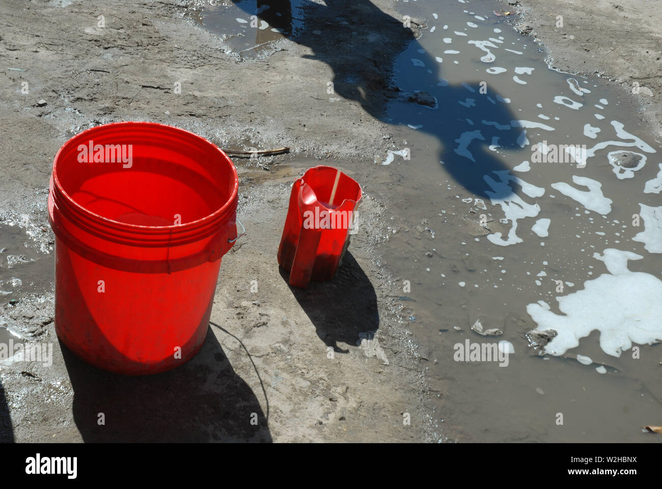 Local car wash, Mwandi, Zambia, Africa Stock Photo Alamy