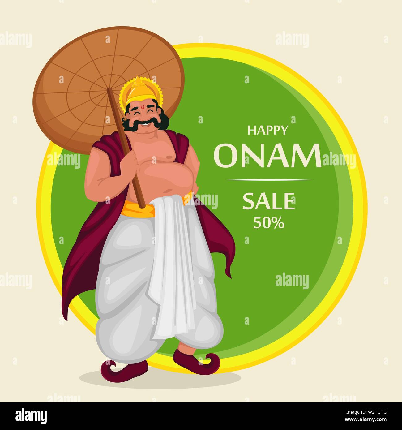 king mahabali happy onam festival in kerala vector illustration for sale stock vector image art alamy https www alamy com king mahabali happy onam festival in kerala vector illustration for sale image259767916 html
