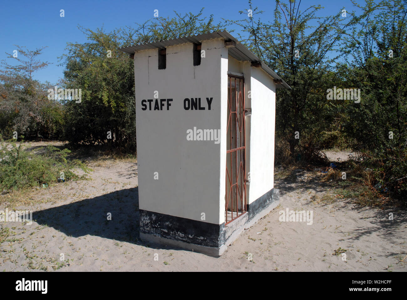 Toilets, Mwandi, Zambia, Africa Stock Photo Alamy