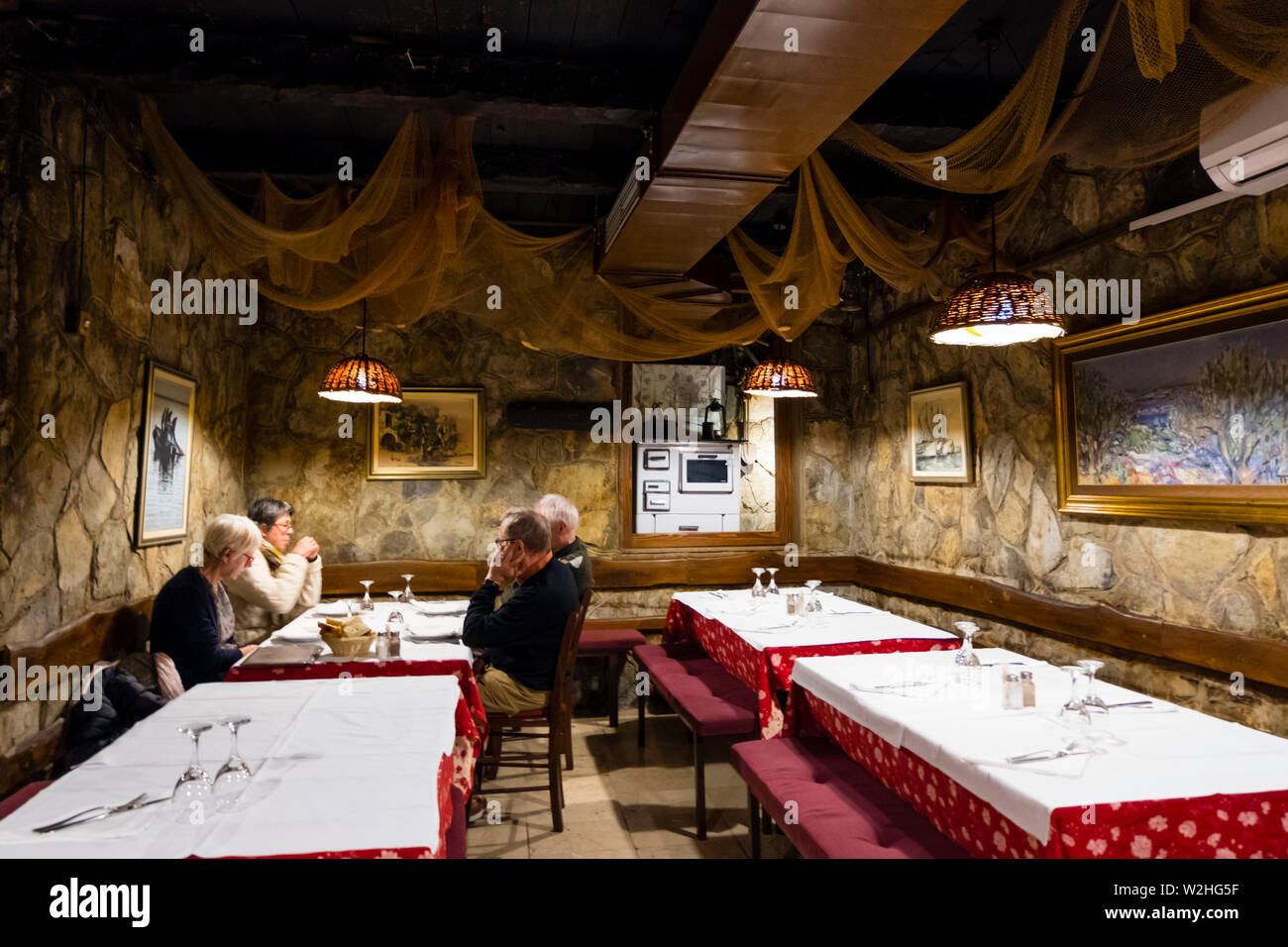Konoba Kod Joze, typical Dalmatian restaurant, Manus, Split, Dalmatia,  Croatia Stock Photo - Alamy