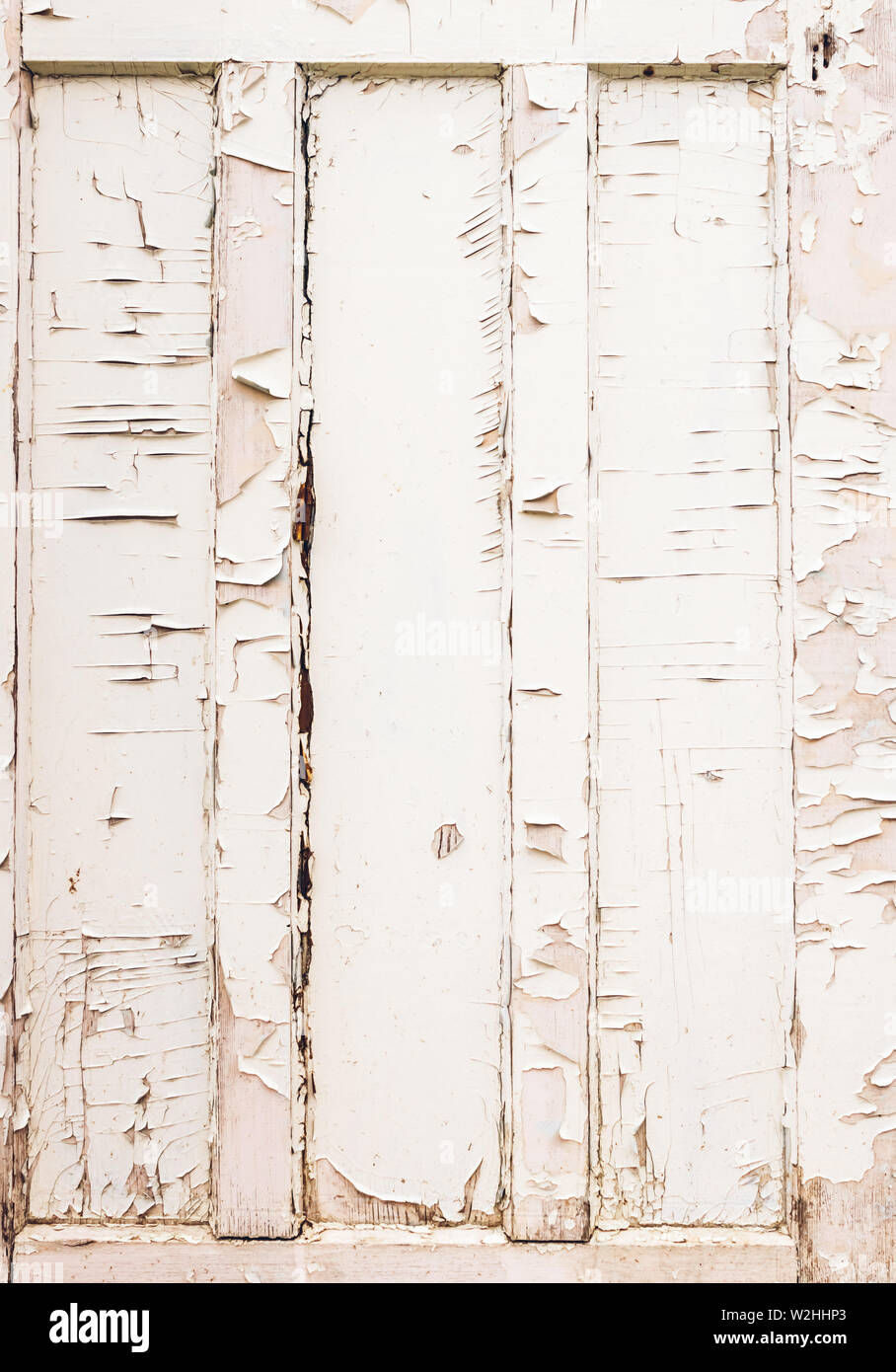 White wooden background with old peeling paint. Grunge backgrounds and ...