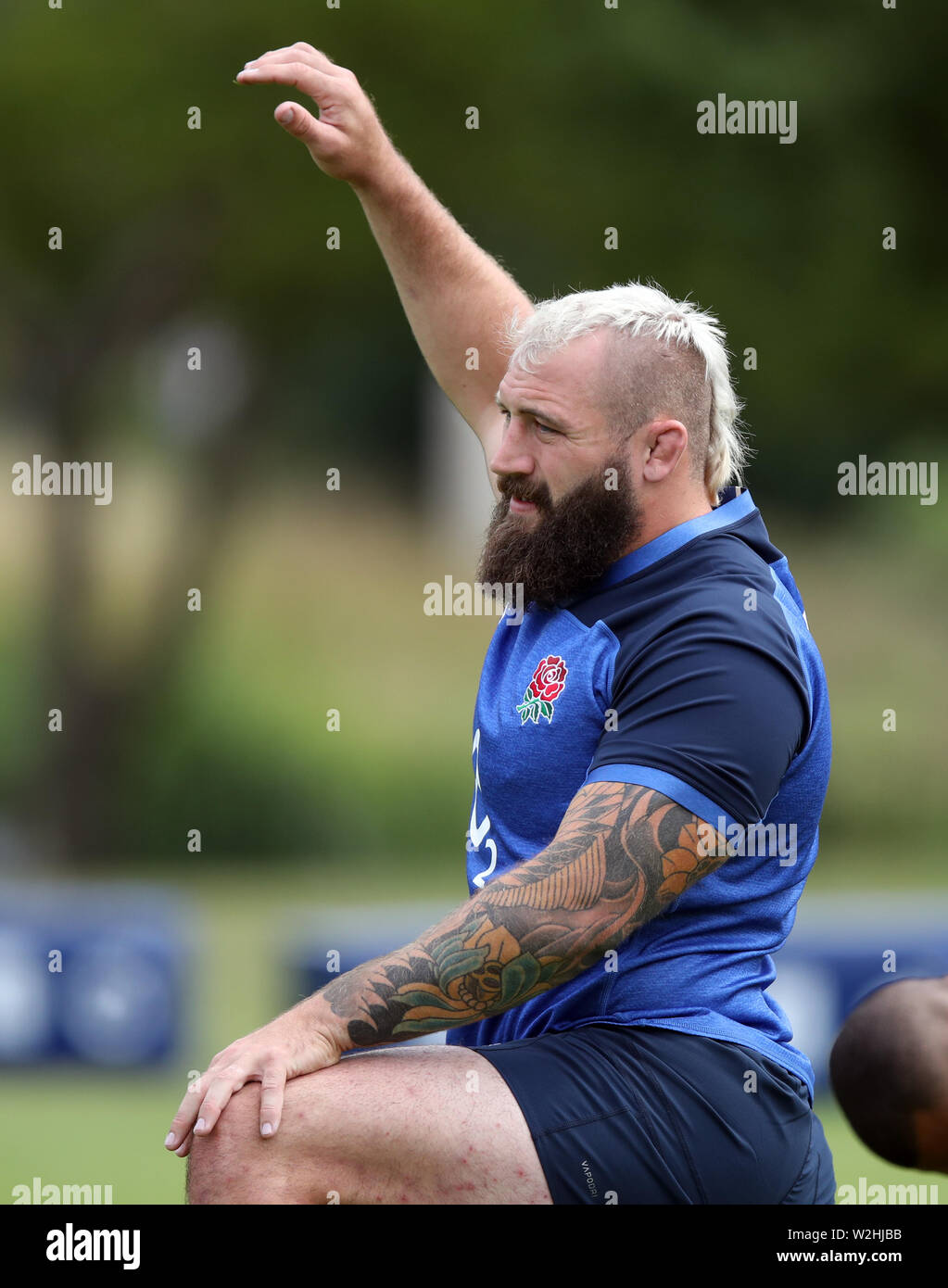 England S Joe Marler During The Training Session At The Lensbury Hotel London Stock Photo Alamy