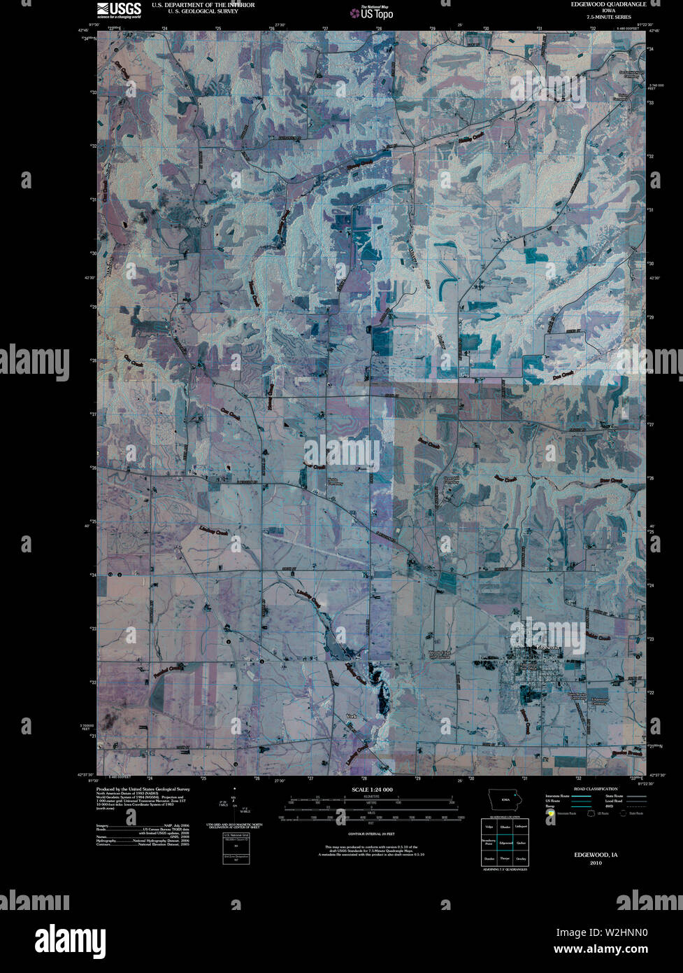 Map of edgewood hires stock photography and images Alamy