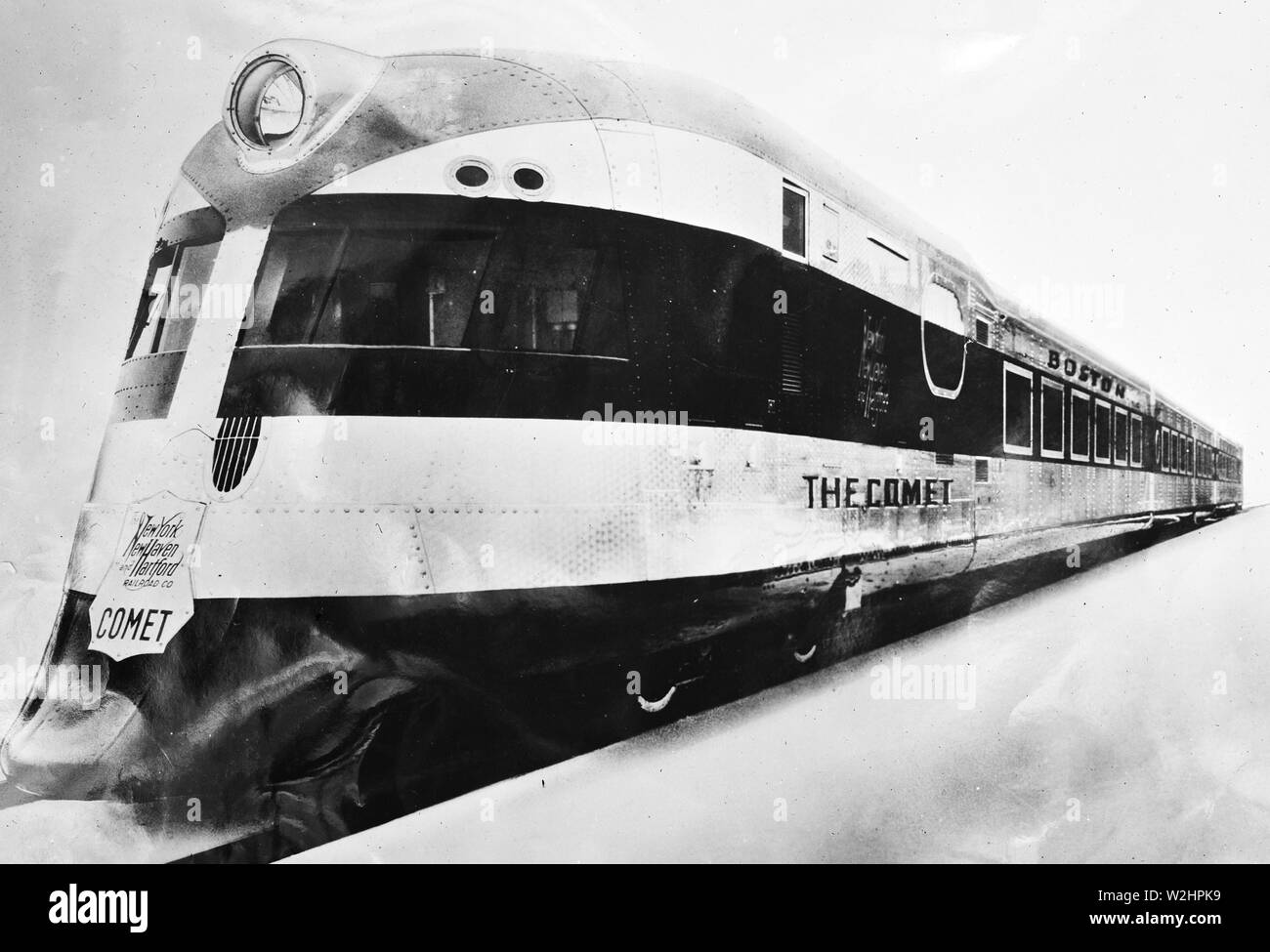 New York, New Haven, Hartford Comet "The Comet", stainless steel