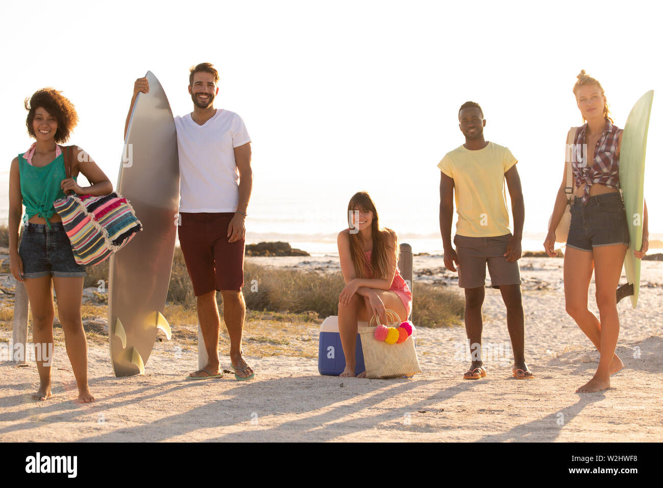 Men looking at women on the beach hi-res stock photography and images ...