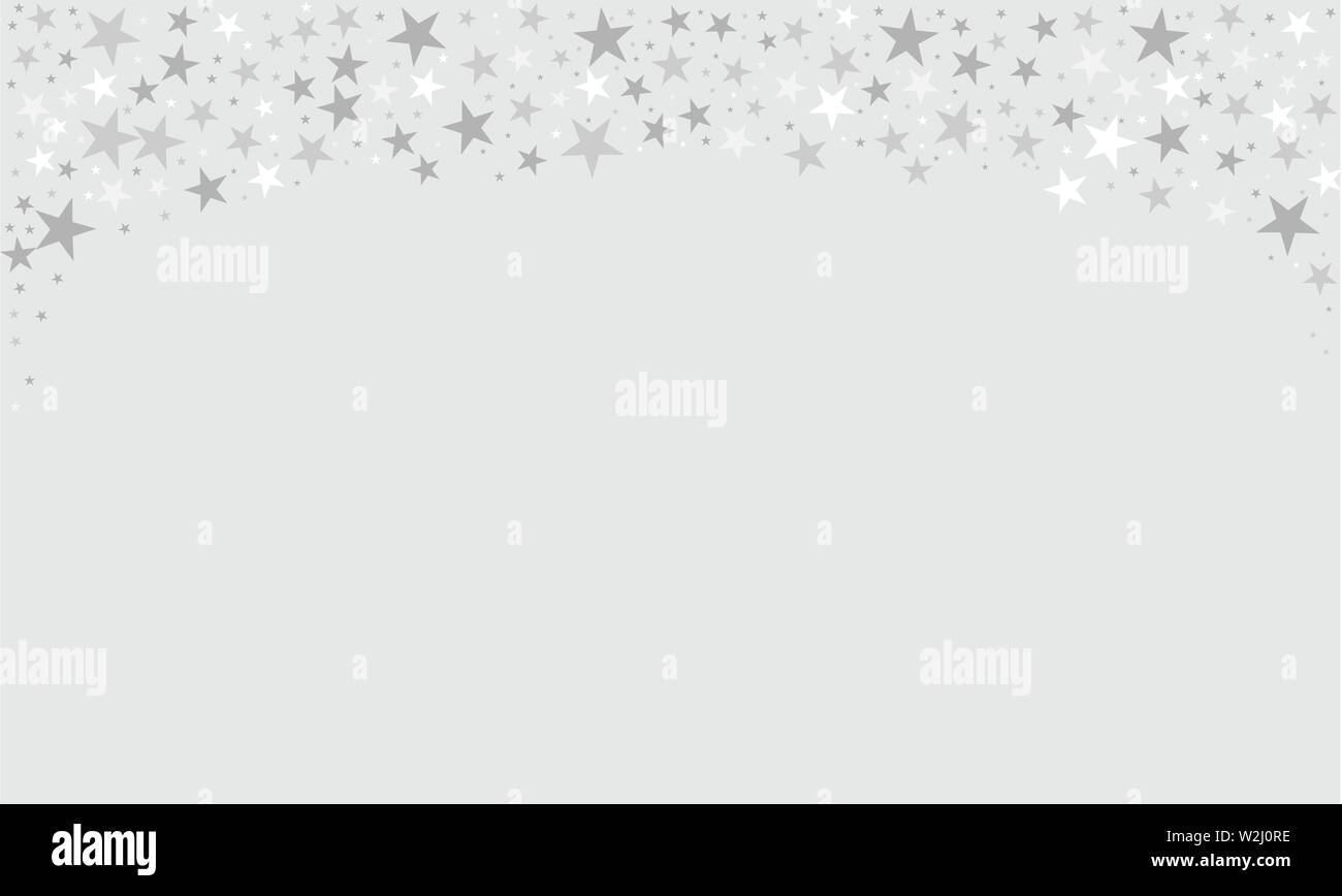 Sparkling stars background border, Confetti falling stars for your