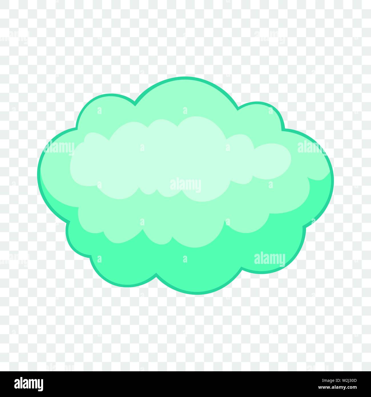 Big cloud icon, cartoon style Stock Vector Image & Art - Alamy