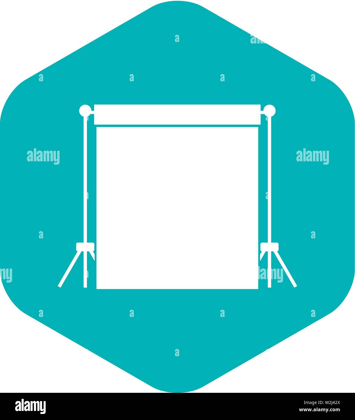 Studio backdrop icon, simple style Stock Vector Image & Art - Alamy