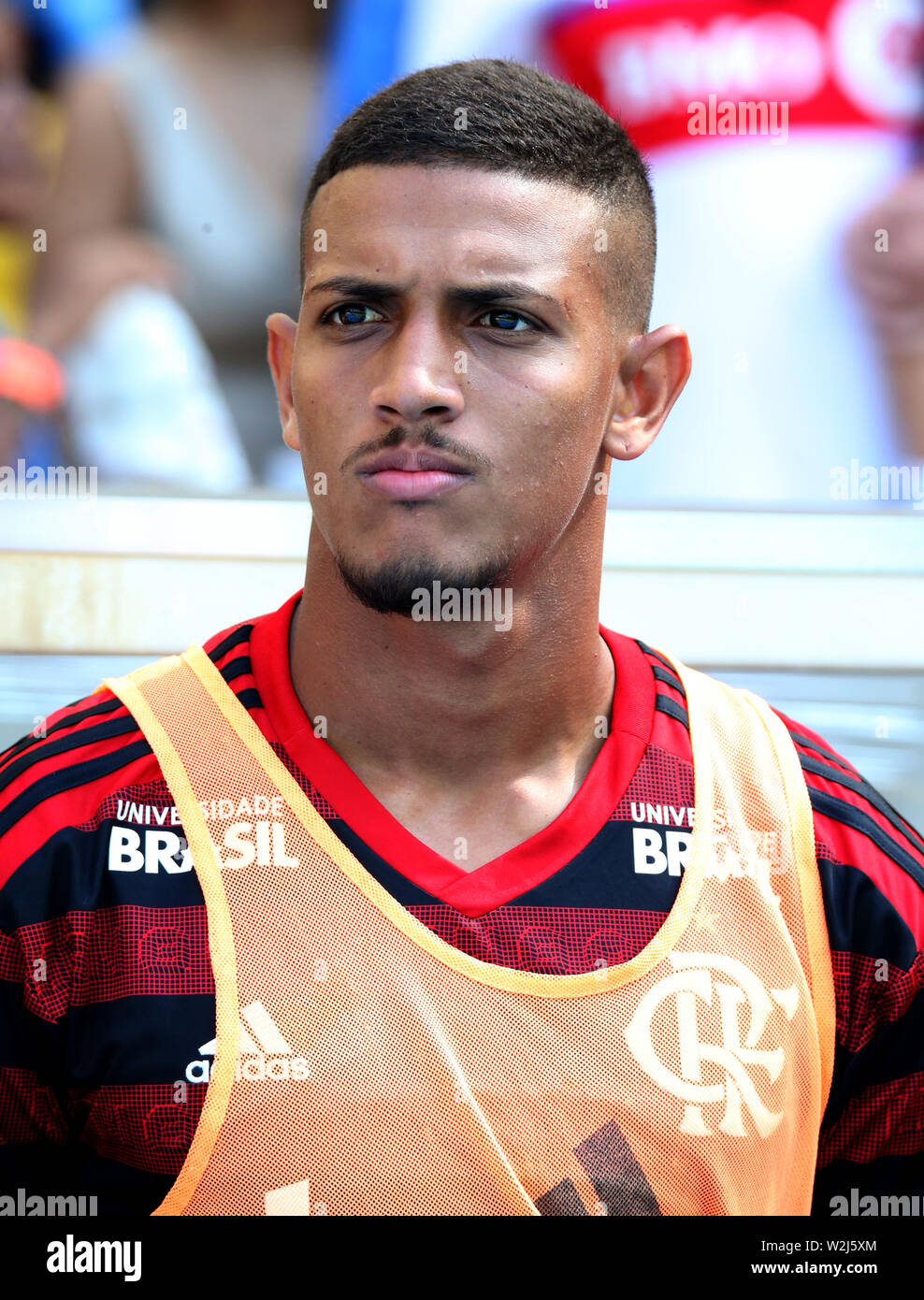 Brazilian Football League Serie A - Brasileirao Assai 2019 / ( Clube de Regatas do Flamengo ) -  Vinicius de Souza Costa Stock Photo