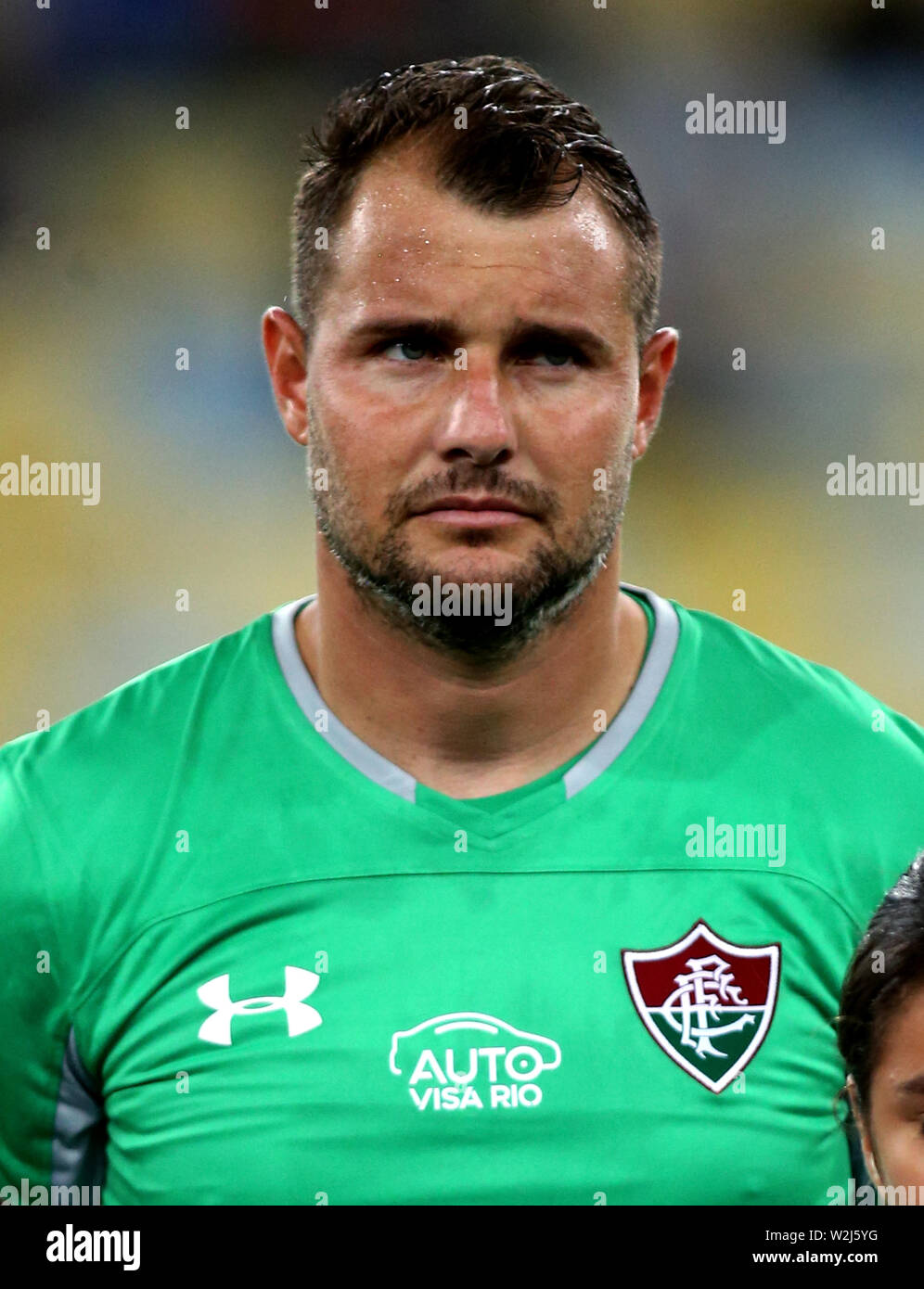 Brazilian Football League Serie A - Brasileirao Assai 2019 / ( Fluminense Football Club ) -  Agenor Detofol Stock Photo