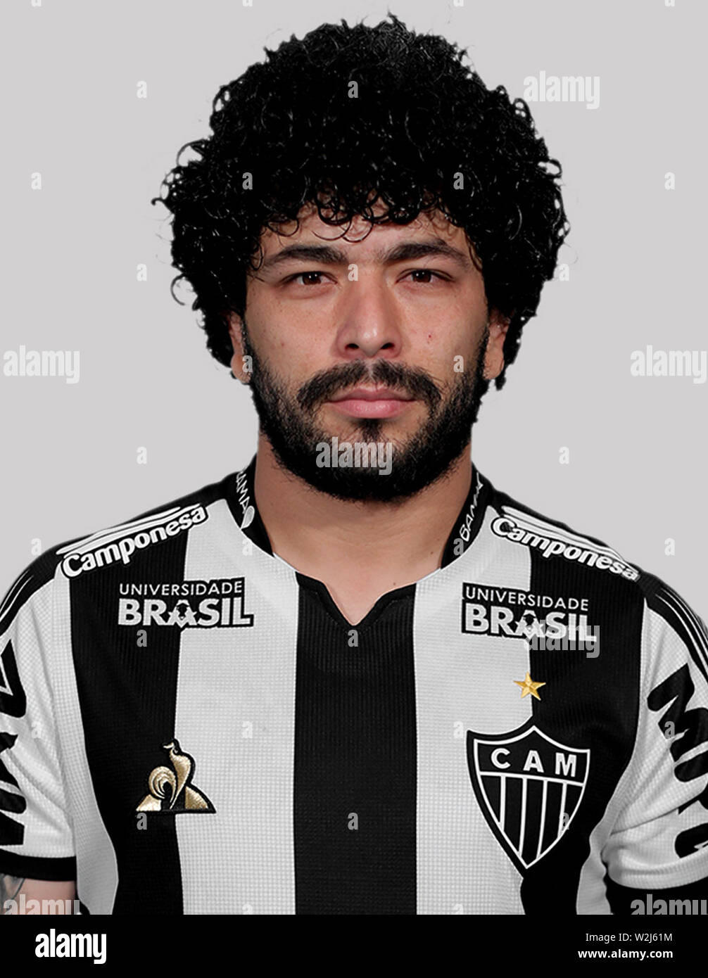Brazilian Football League Serie A - Brasileirao Assai 2019 / ( Clube Atletico Mineiro ) -  Luan Madson Gedeao de Paiva Stock Photo