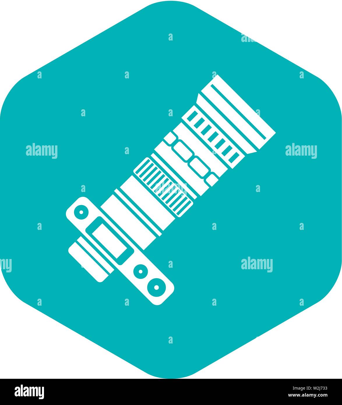 Dslr camera with zoom lens icon Stock Vector Image & Art Alamy