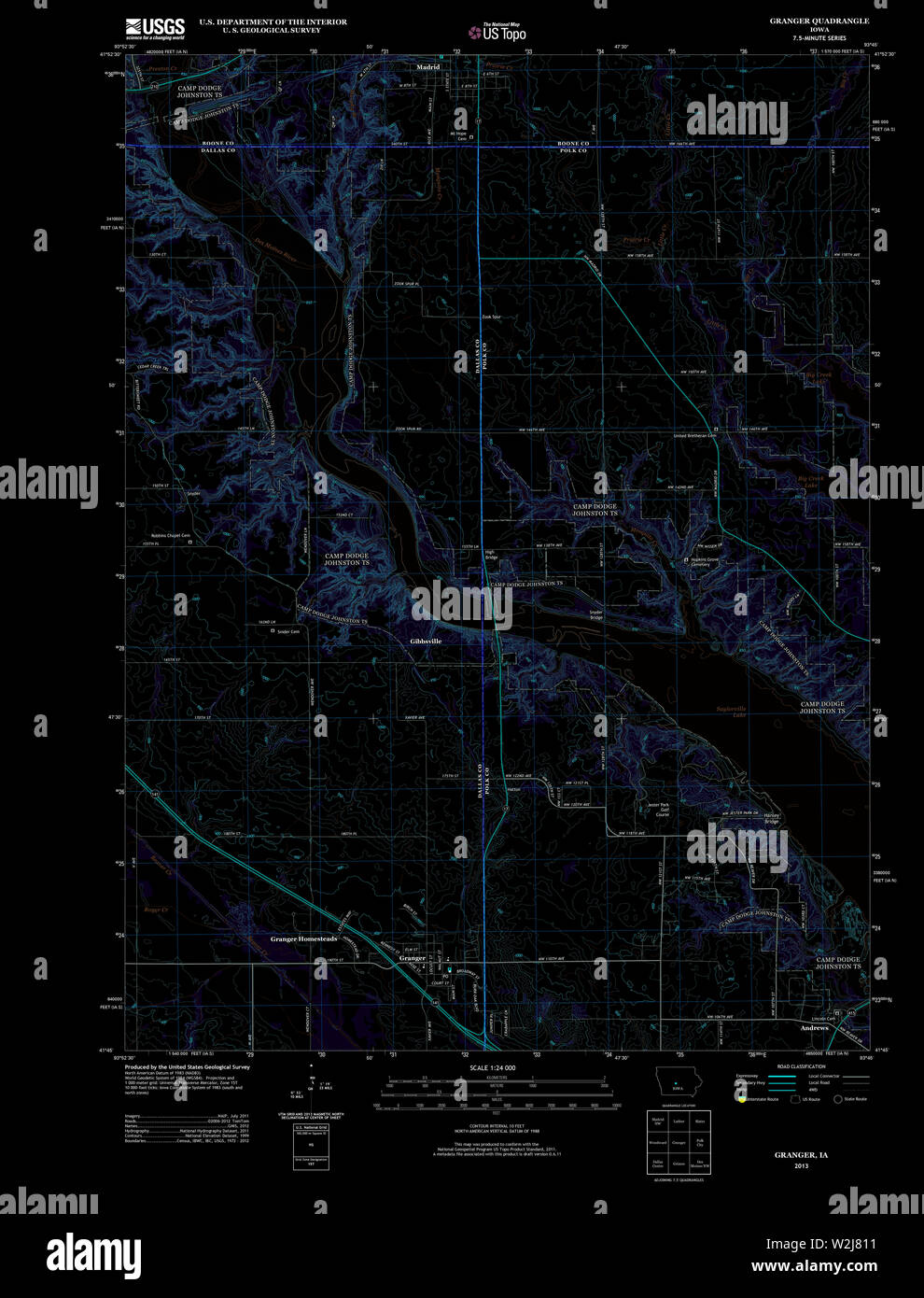 Granger map hires stock photography and images Alamy