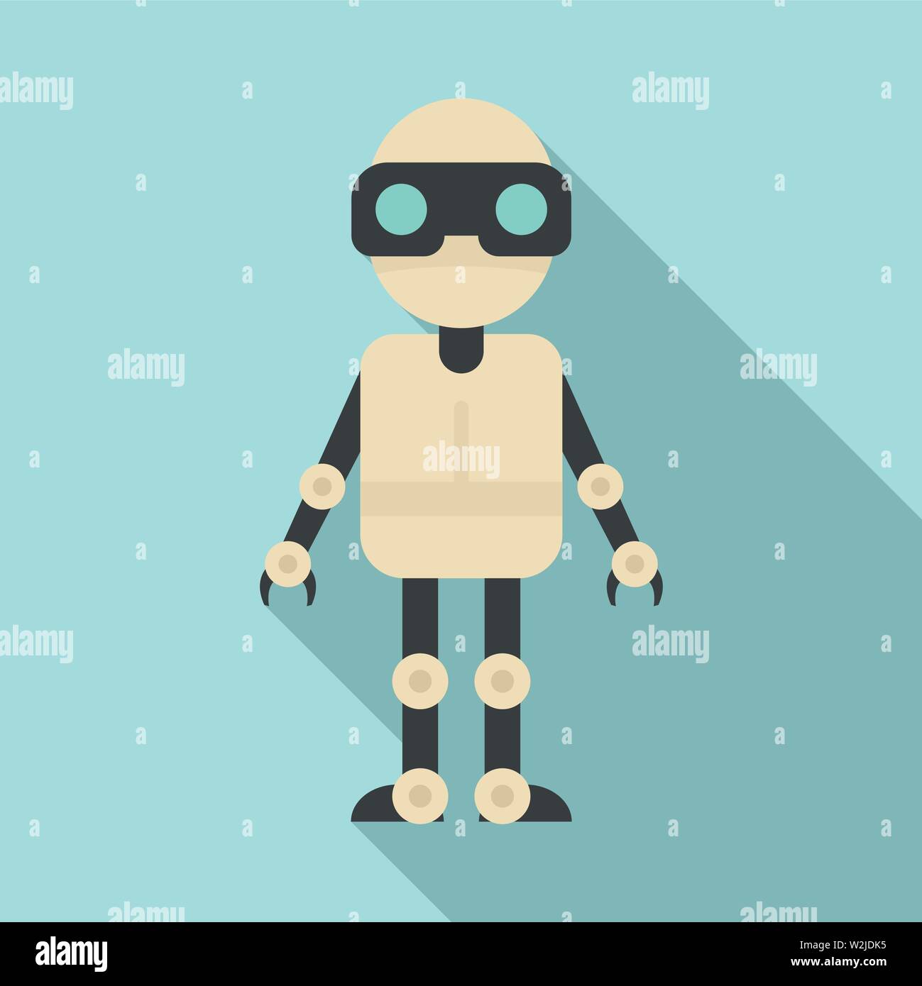  Chatbot icon . Flat illustration of chatbot vector icon for 