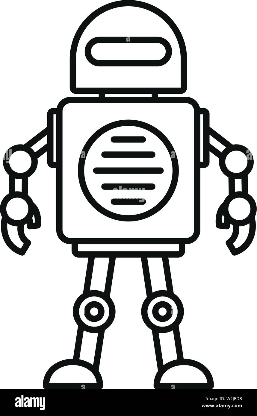 toy robot vector