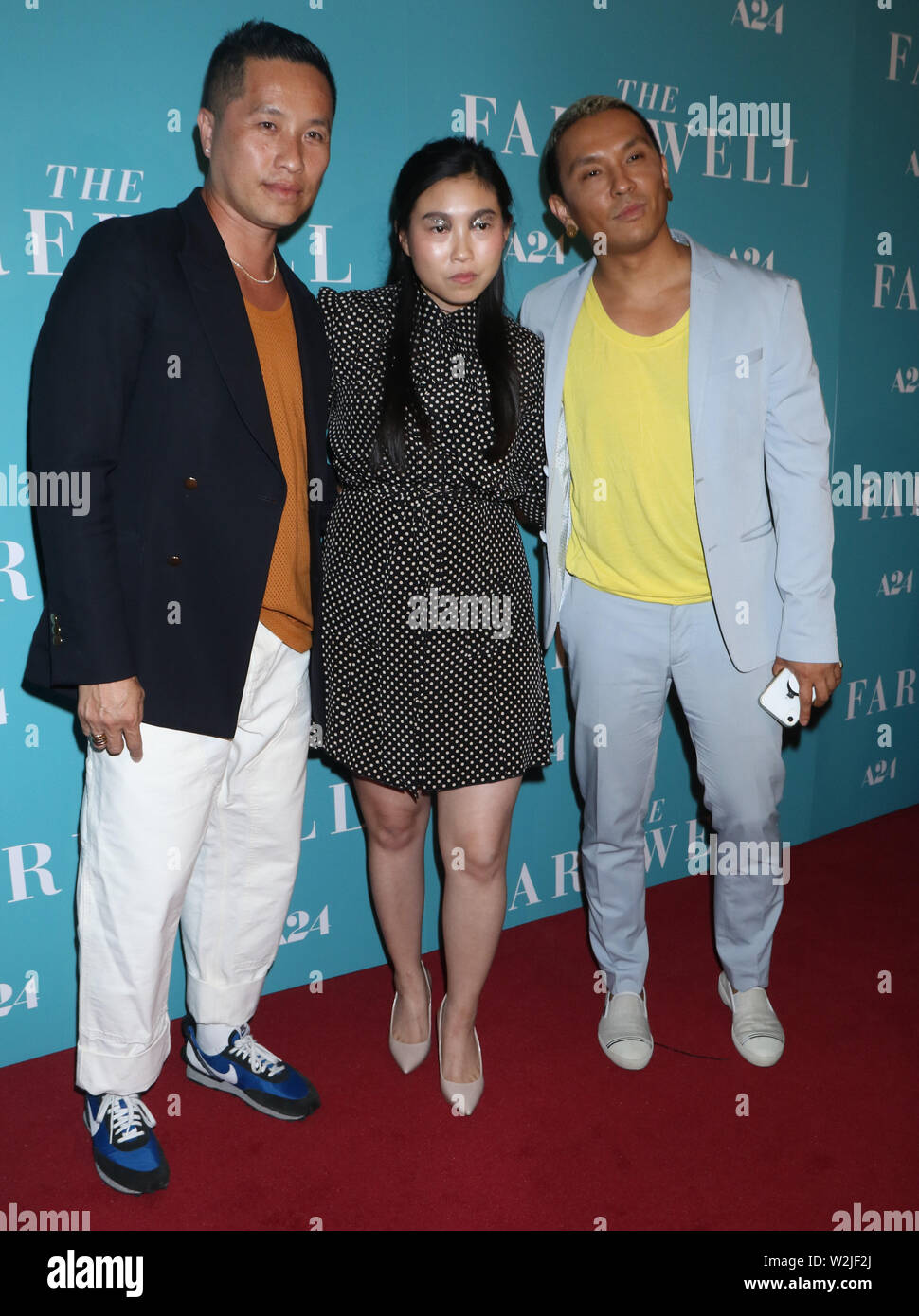 July 08, 2019.Phillip Lim, Awkwafina, Prabal Gurung attend A24