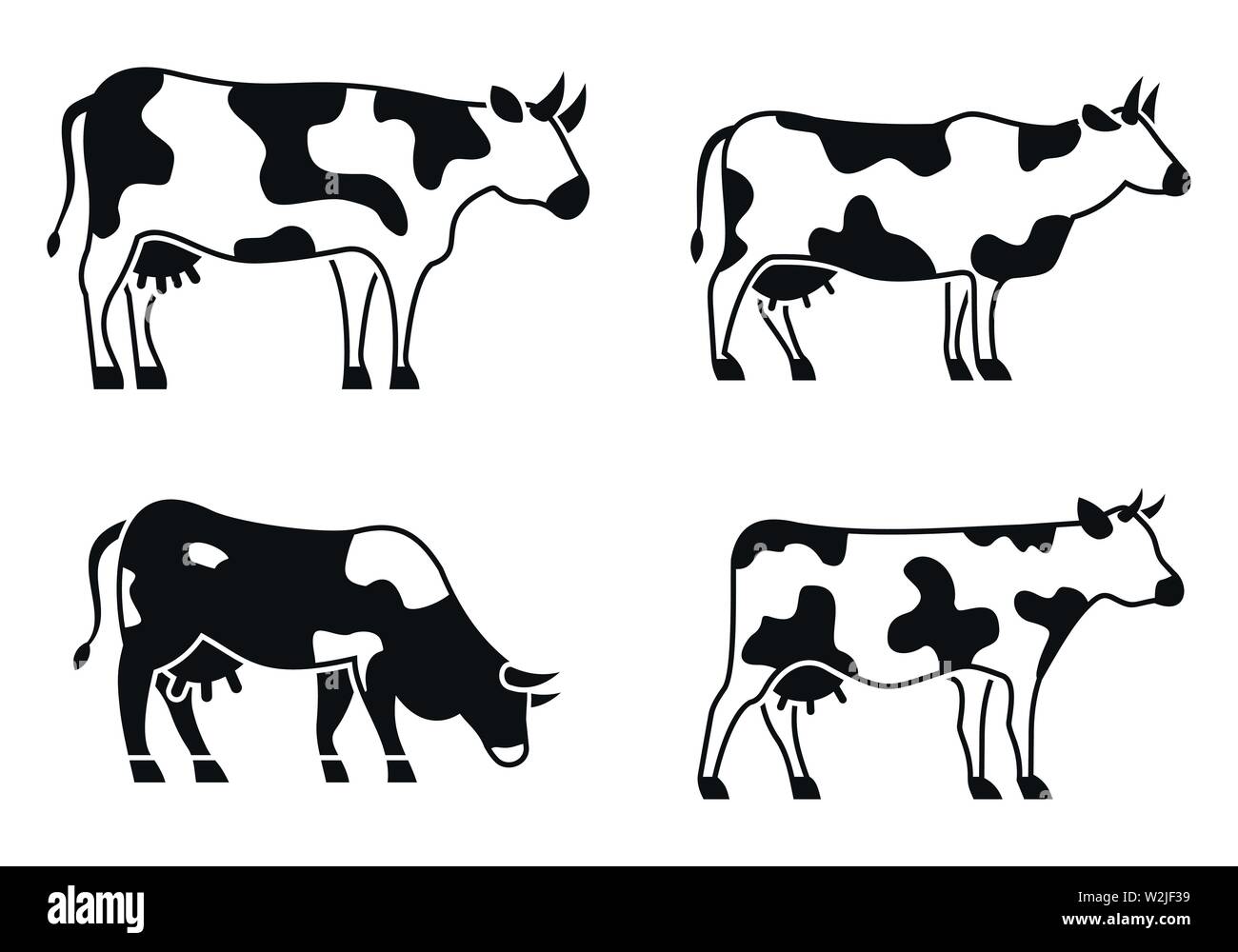 Cow Animal Icons Set Simple Set Of Cow Animal Vector Icons For Web Design On White Background Stock Vector Image Art Alamy Cow Animal Icons Set Simple Set Of Cow Animal Vector Icons For Web Design On White Background Stock Vector Image Art Alamy