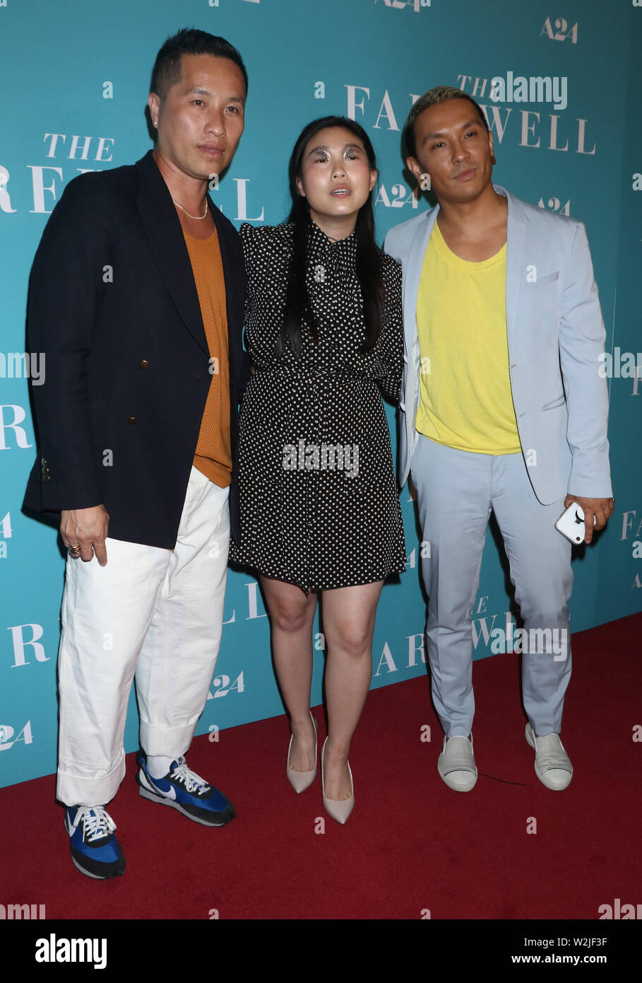 July 08, 2019.Phillip Lim, Awkwafina, Prabal Gurung attend A24