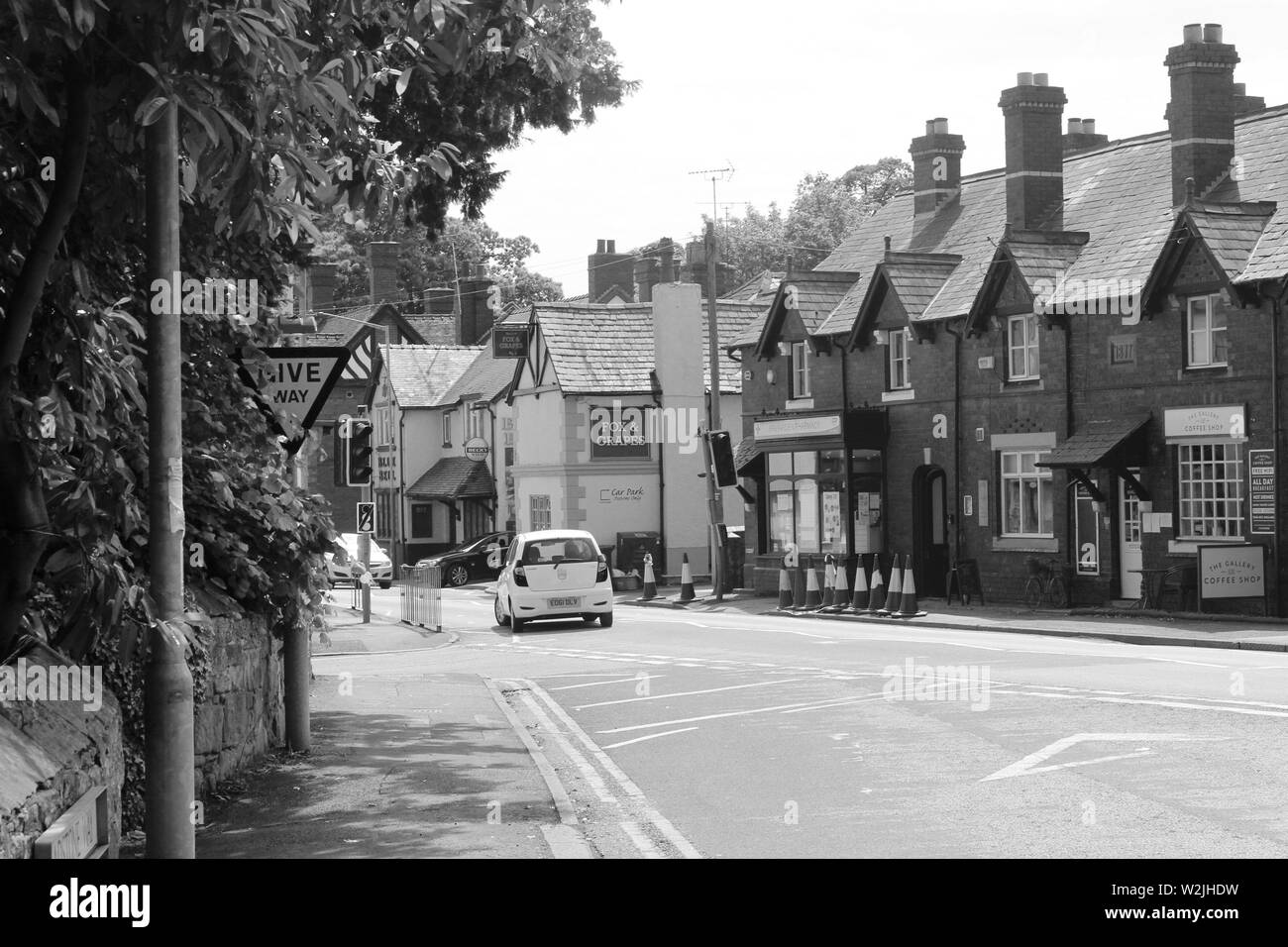 Hawarden is a small village in Clwyd wales Stock Photo Alamy