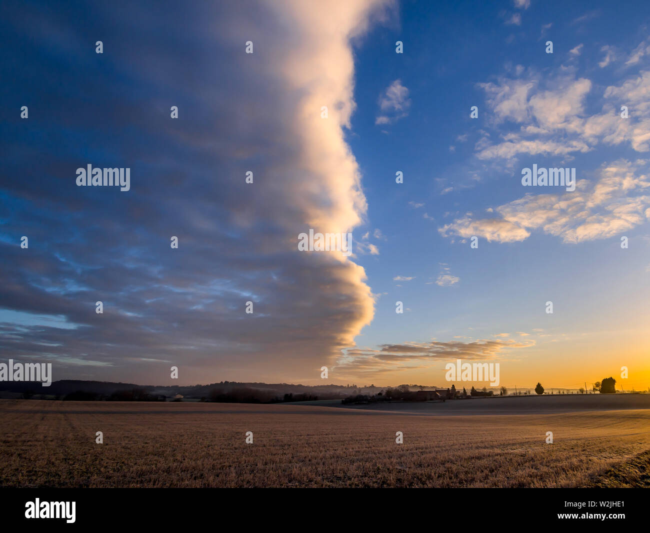 Occluded Front Clouds