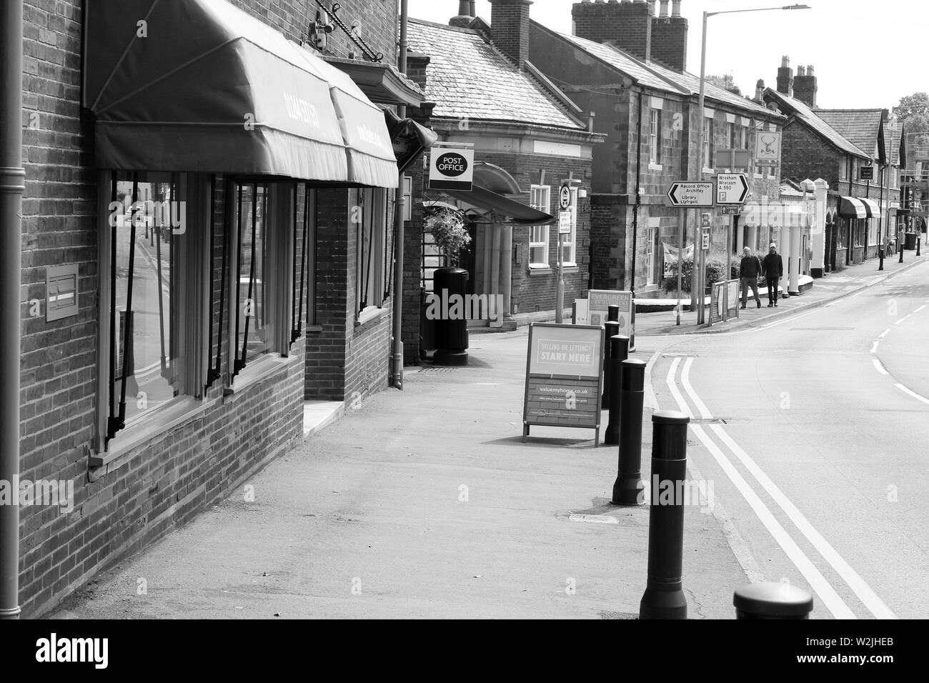 Hawarden is a small village in Clwyd wales Stock Photo Alamy
