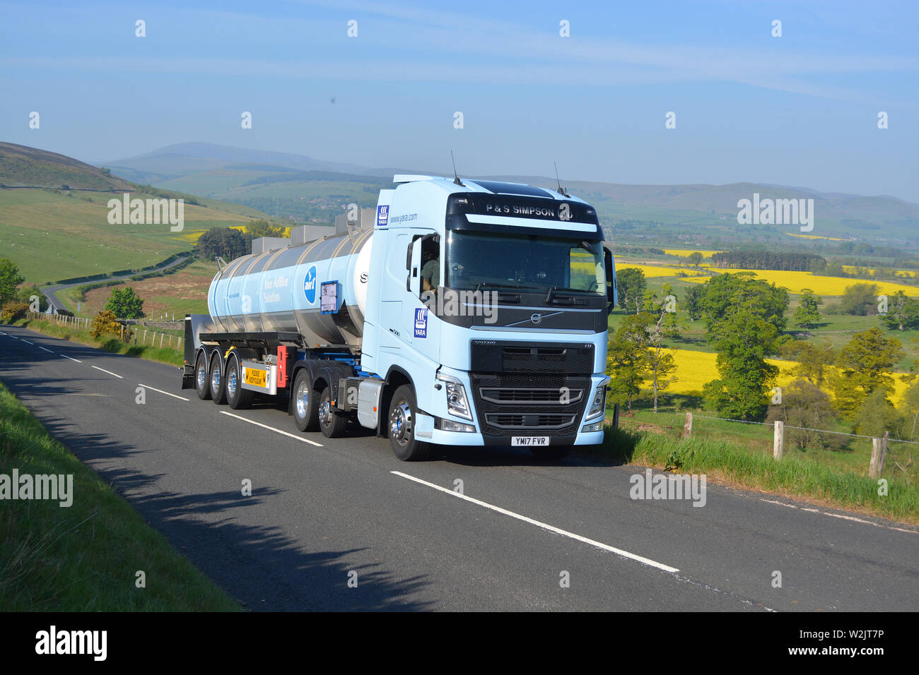 Volvo FH Tanker Stock Photo
