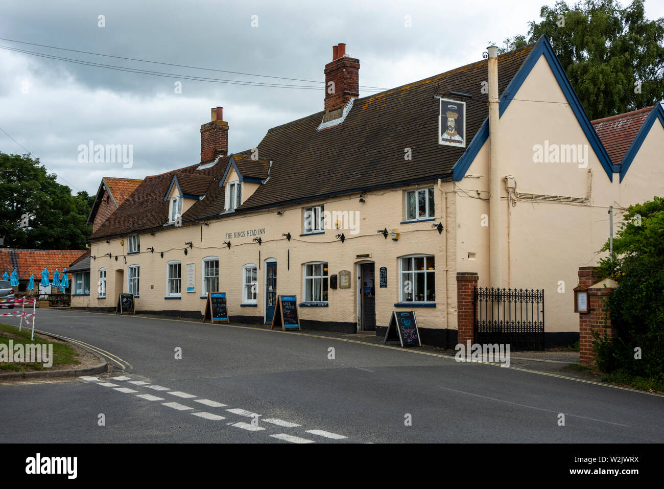 The Kings Head public house, Orford , Suffolk Stock Photo