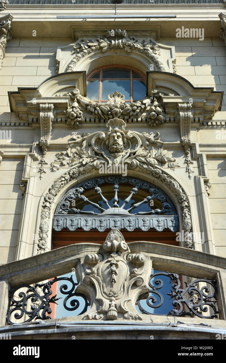 Izrael Poznanski Palace, Łódź, Poland, Europe Stock Photo