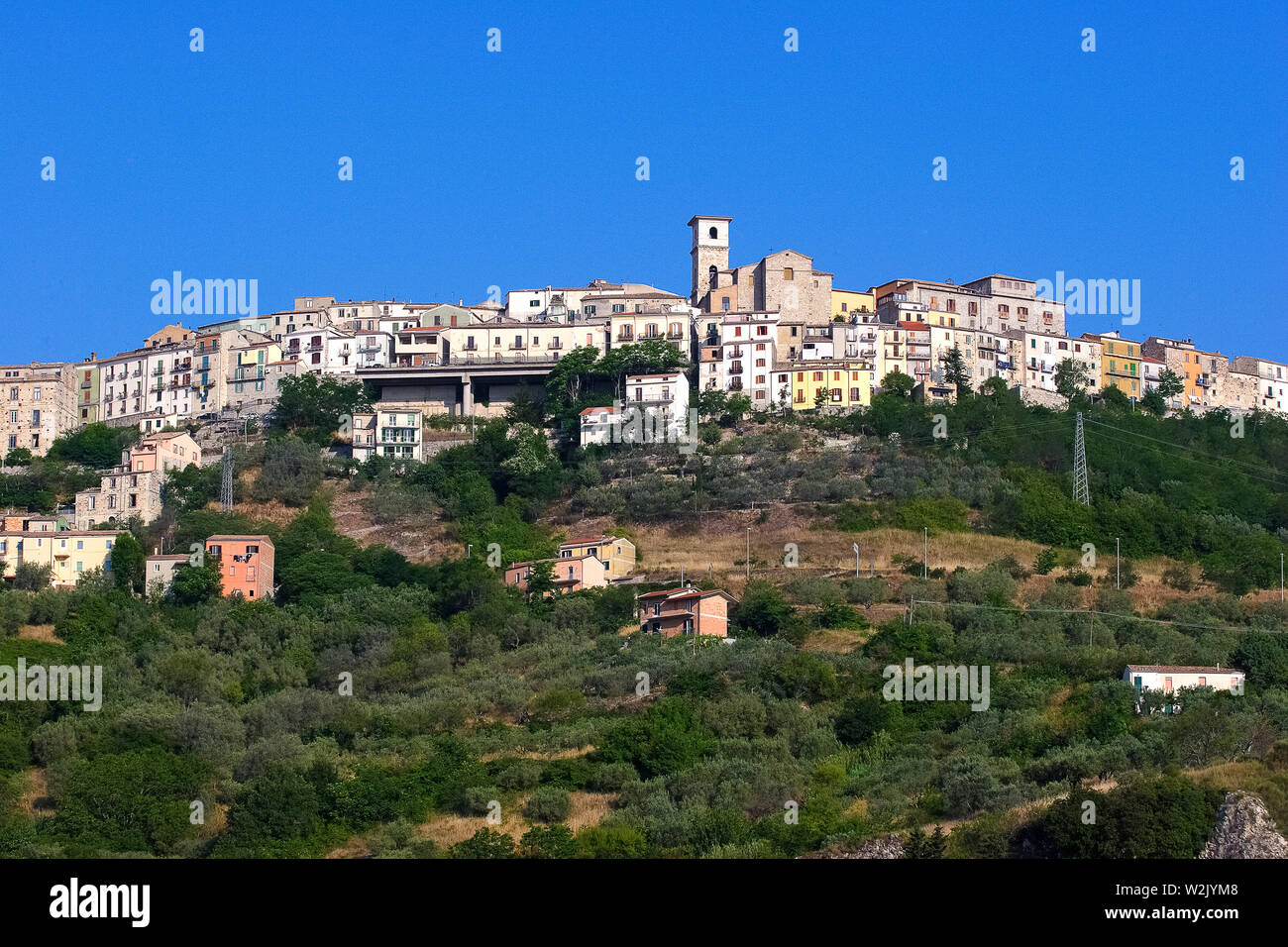 Italy Molise Trivento ( Cb ) Panorama Stock Photo - Alamy