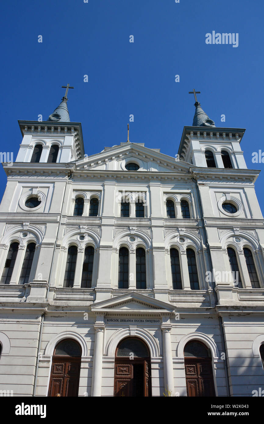 Descent Of The Holy Spirit Church, Łódź, Poland, Europe Stock Photo - Alamy