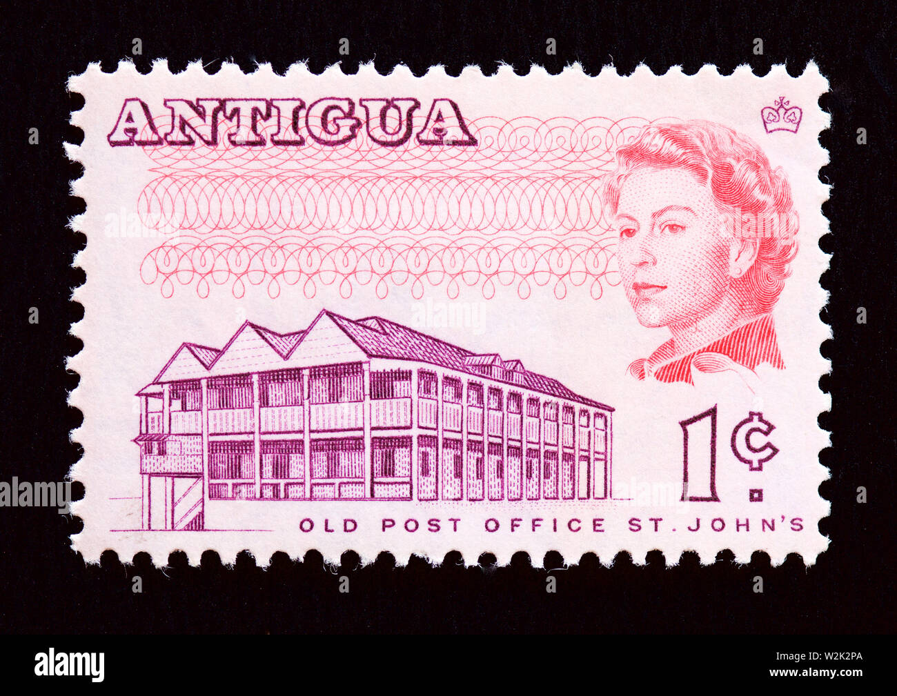 Antigua Postage Stamp 1966 Stock Photo Alamy
