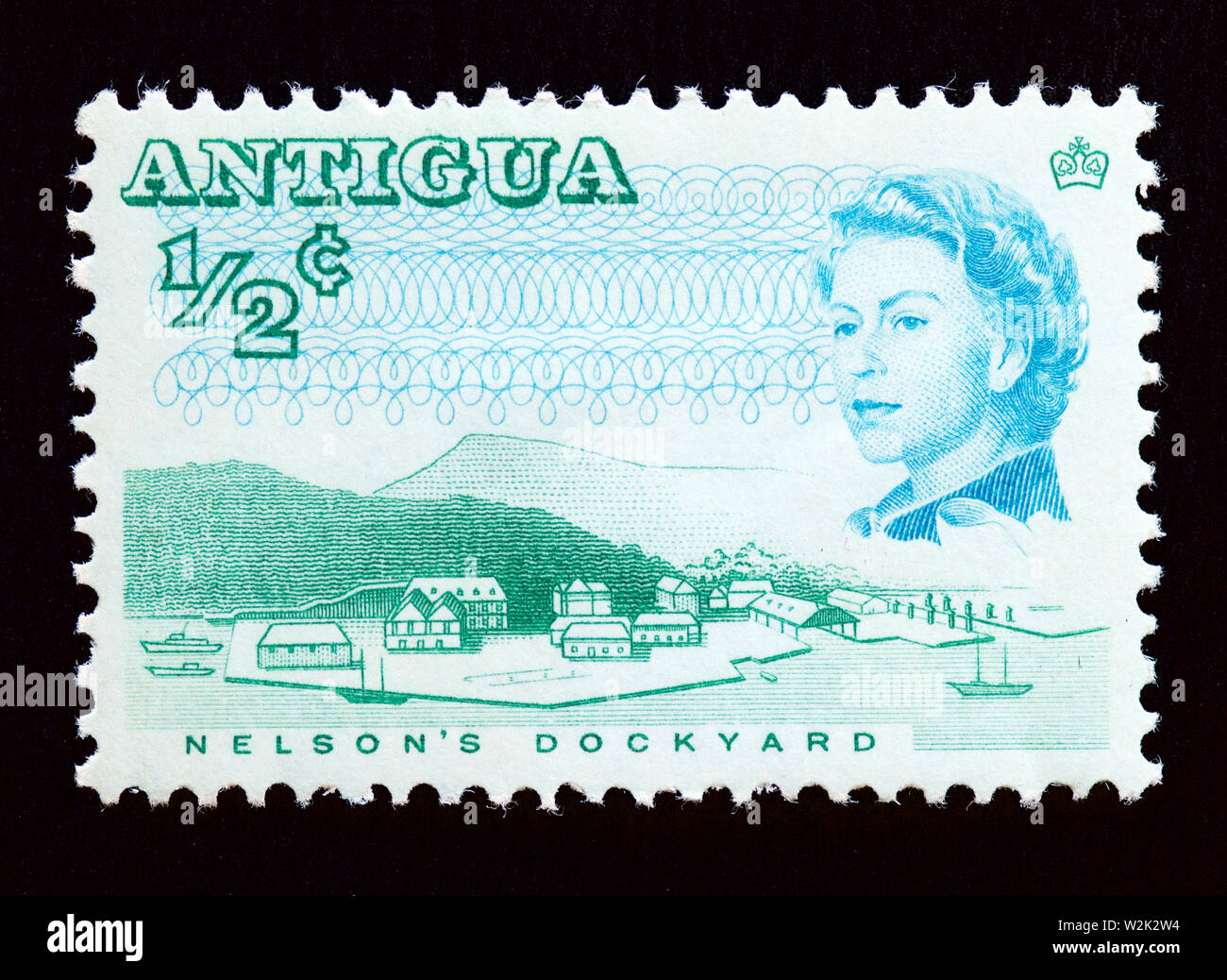 Antigua Postage Stamp 1966 Stock Photo Alamy