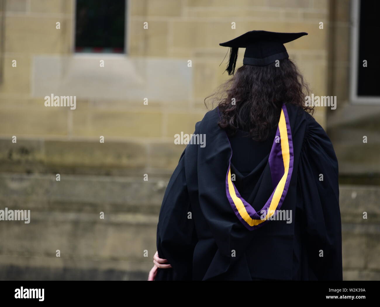 Female Graduate Stock Photo