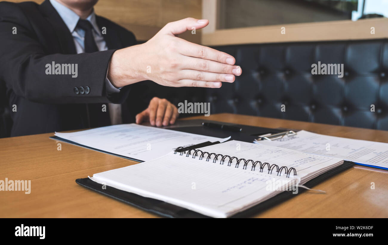 Human resources worker conducting hi-res stock photography and images ...