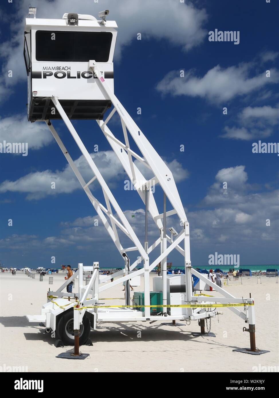 Miami beach police station hires stock photography and images Alamy