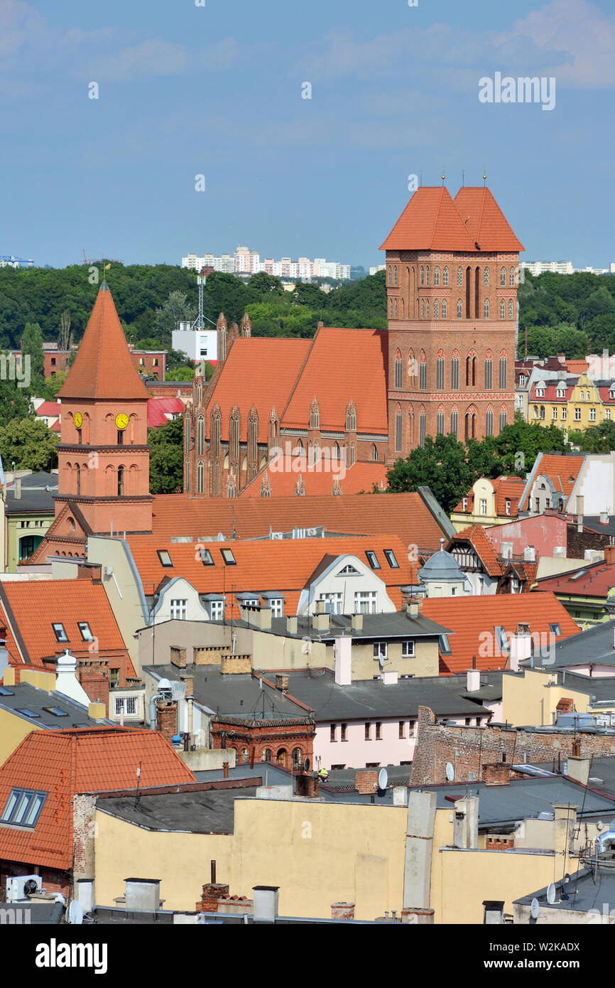 St. Jacobs church, Toruń, Poland, Europe Stock Photo