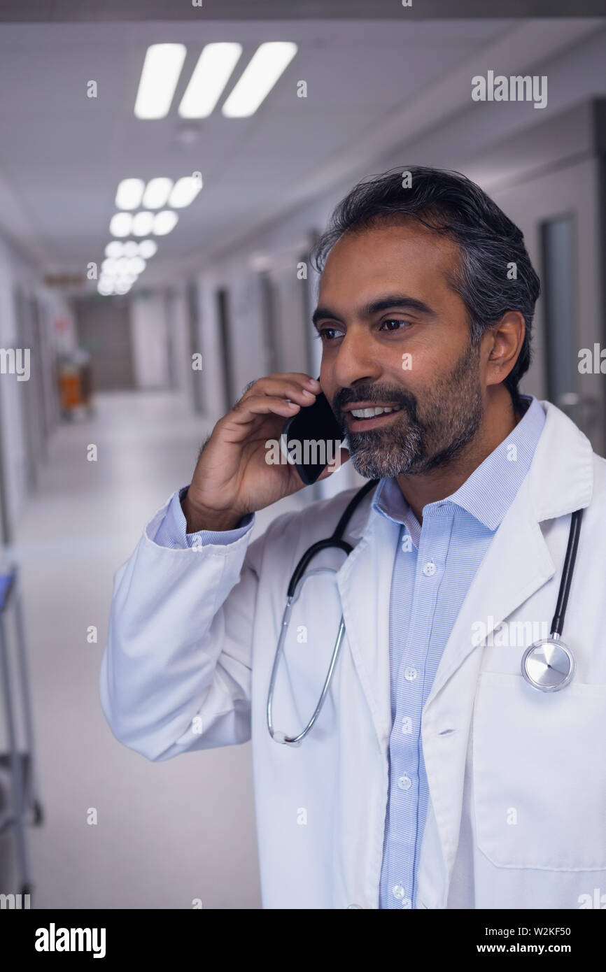 Mature person talking doctor hi-res stock photography and images - Alamy