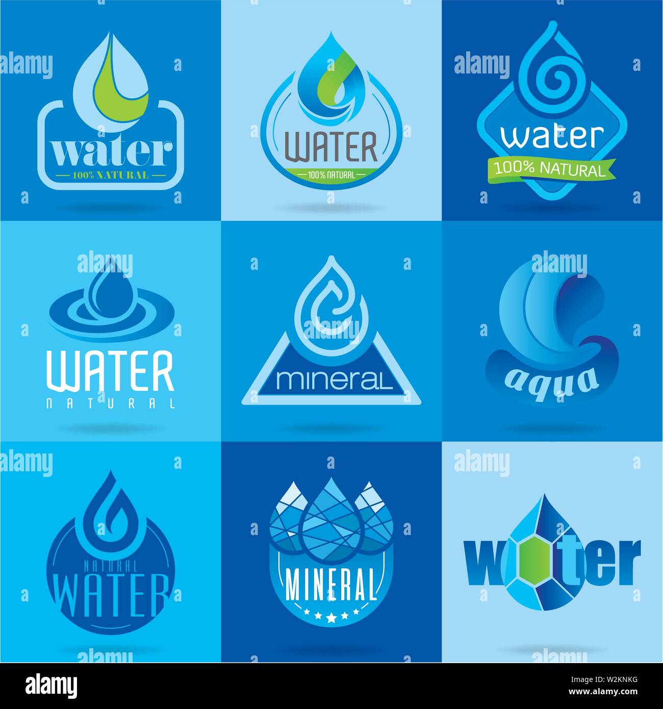 Water icon set Stock Vector Image & Art - Alamy