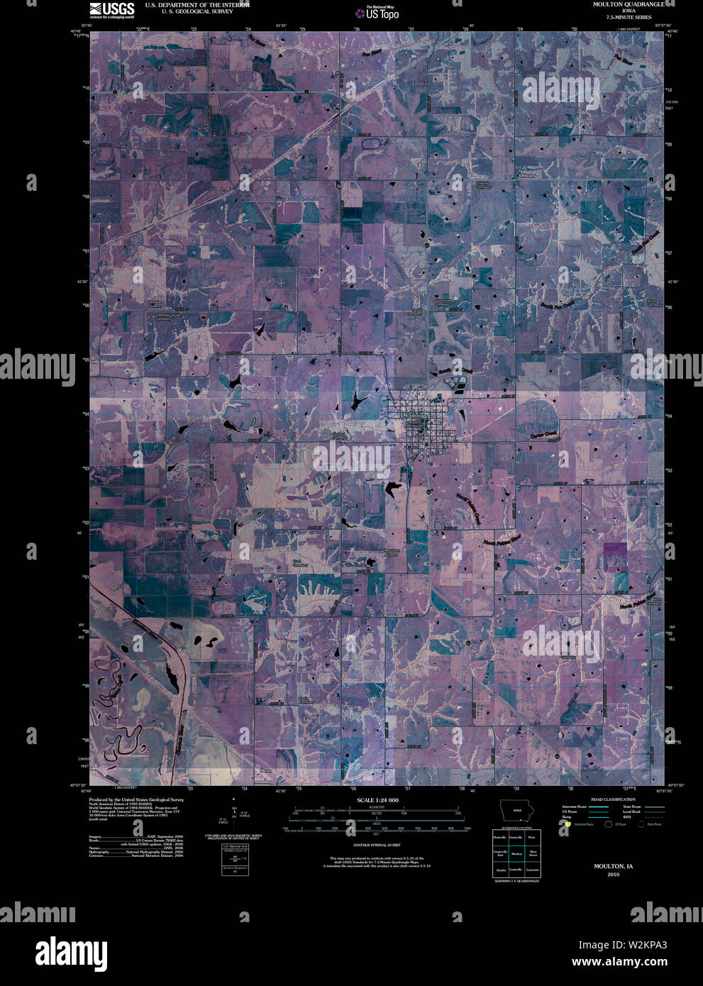 Map of moulton hires stock photography and images Alamy