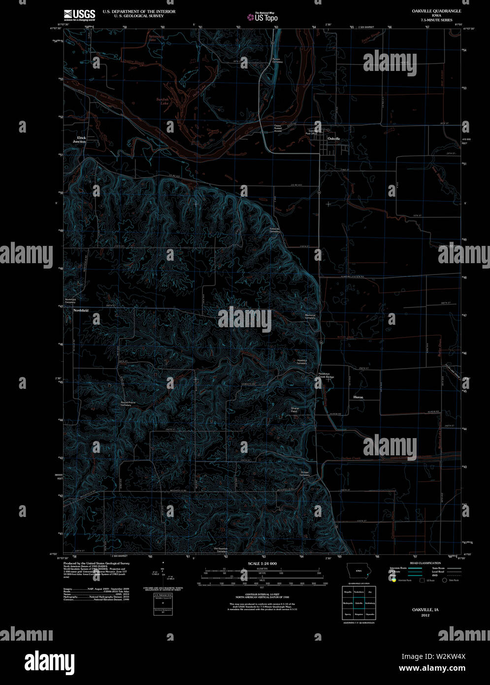 Map of oakville hires stock photography and images Alamy