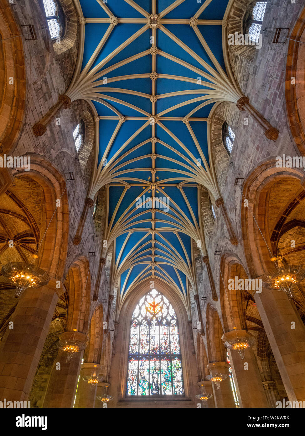 St Giles' Cathedral - Edinburgh Stock Photo