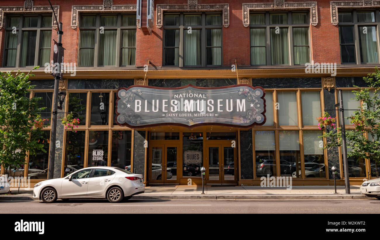 National Blues Museum in St. Louis - ST. LOUIS, USA - JUNE 19, 2019 Stock Photo