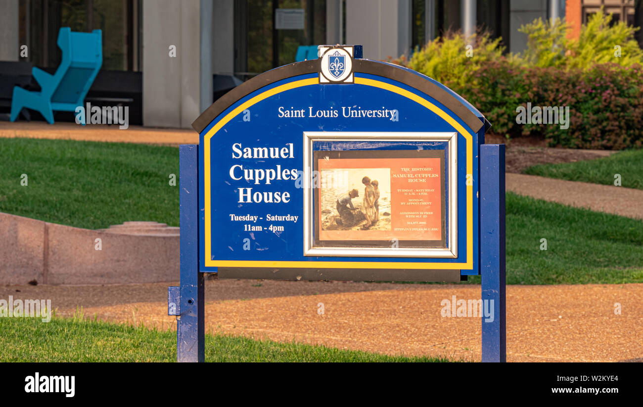 Samuel Cupples House at Saint Louis University - ST. LOUIS, USA - JUNE ...