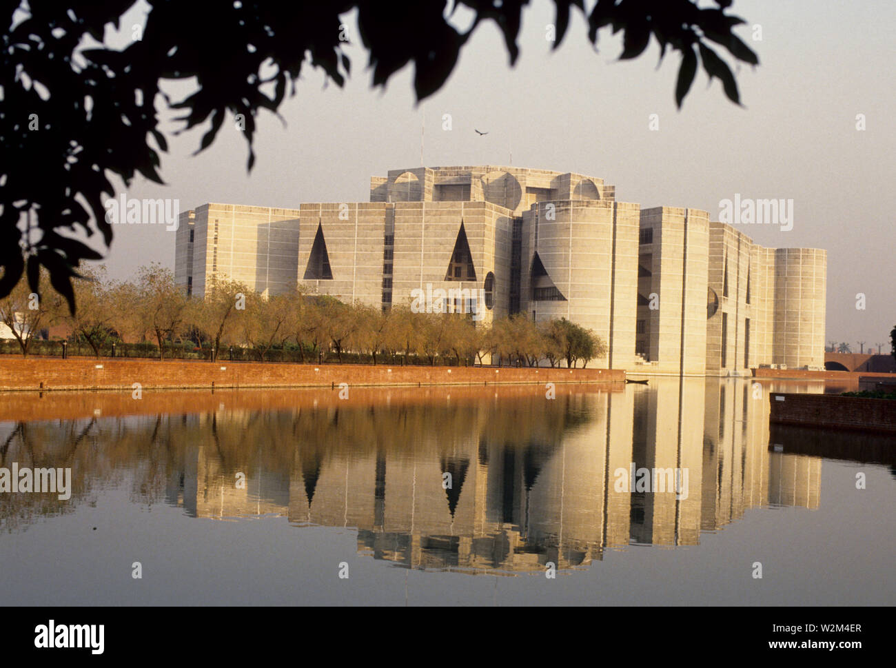 The Sangsad Bhavan or the Parliament House of Bangladesh is located at