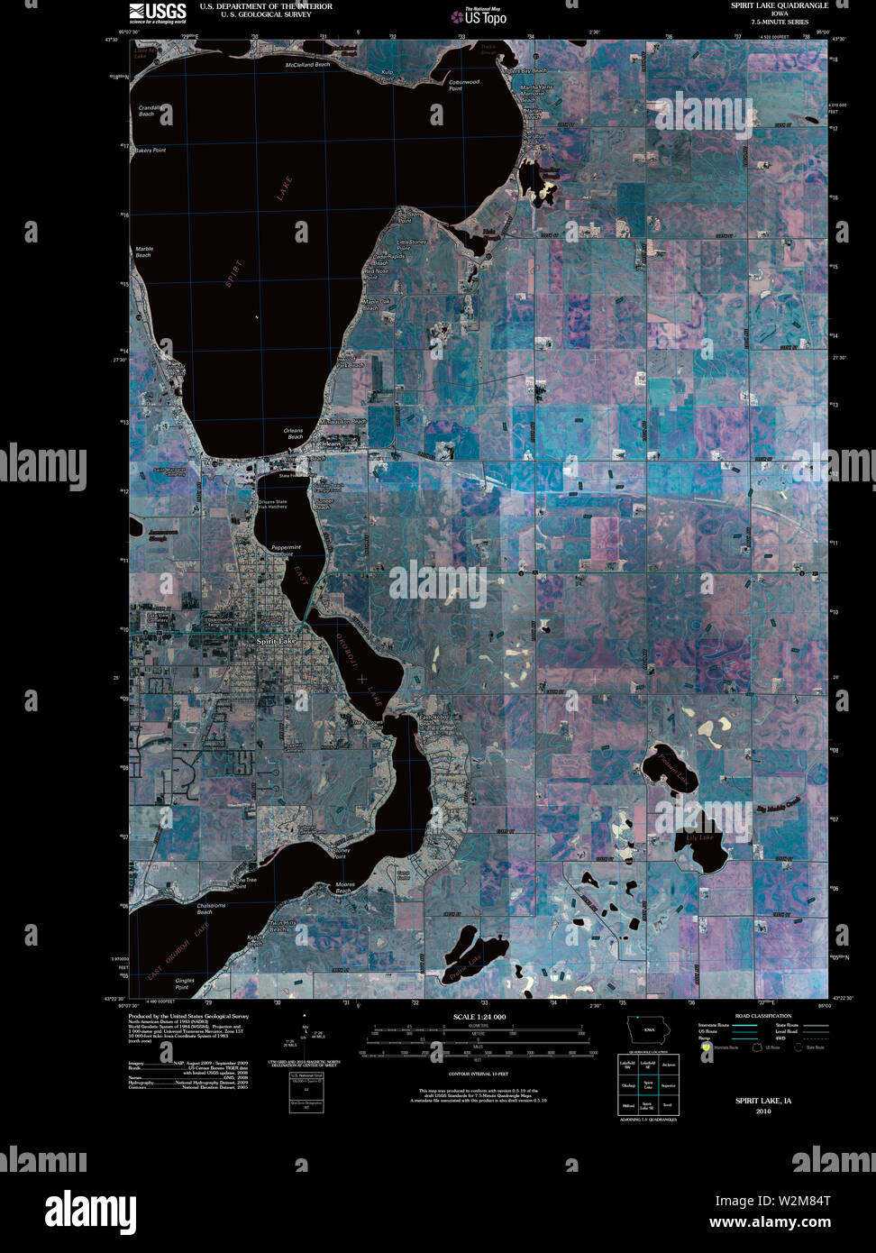 Spirit lake iowa hires stock photography and images Alamy