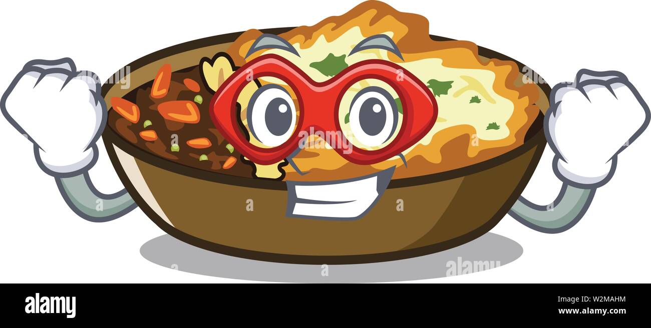 Super hero gratin isolated with in the cartoon Stock Vector Image & Art
