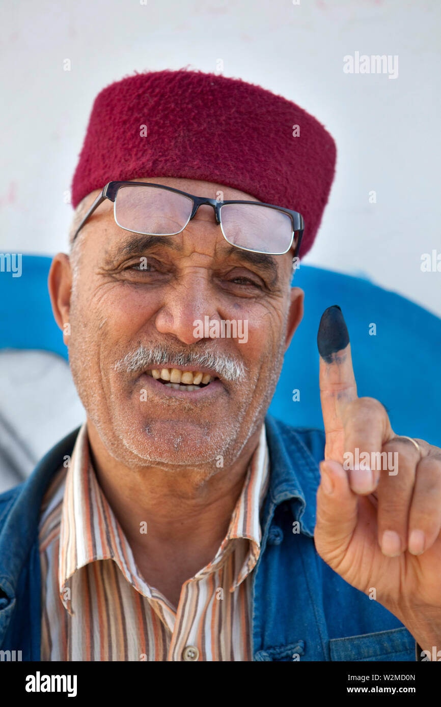 Tunisian hat hi-res stock photography 