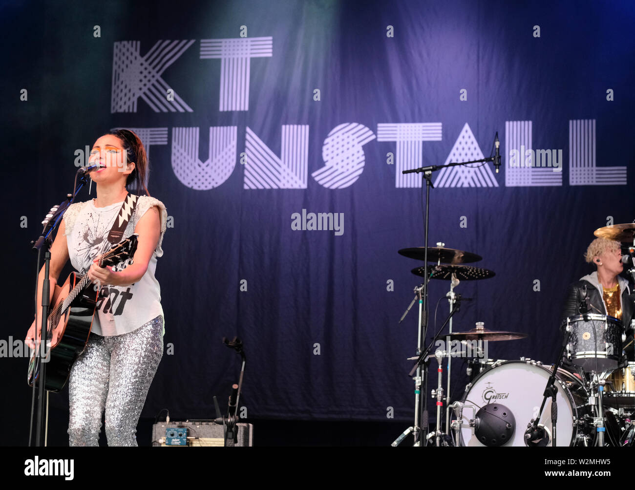 KT Tunstall performing at The Cornbury Music Festival. July 6, 2019 ...